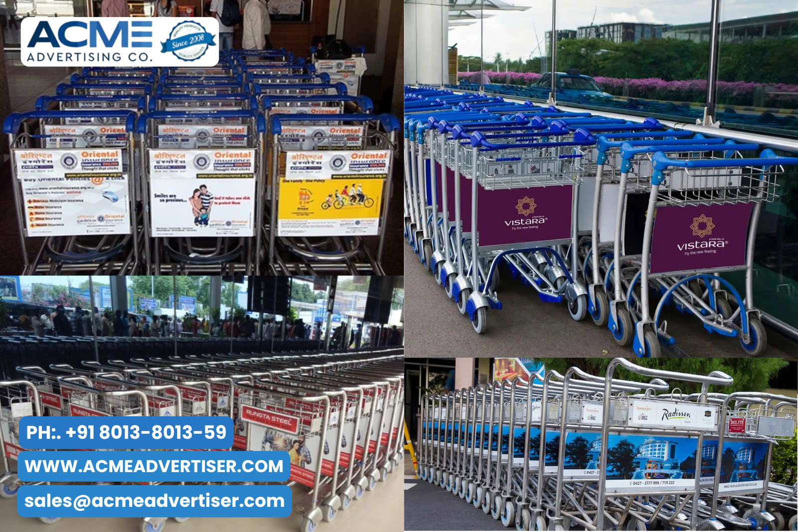 Trolley Branding companies with Acme Advertising Co.