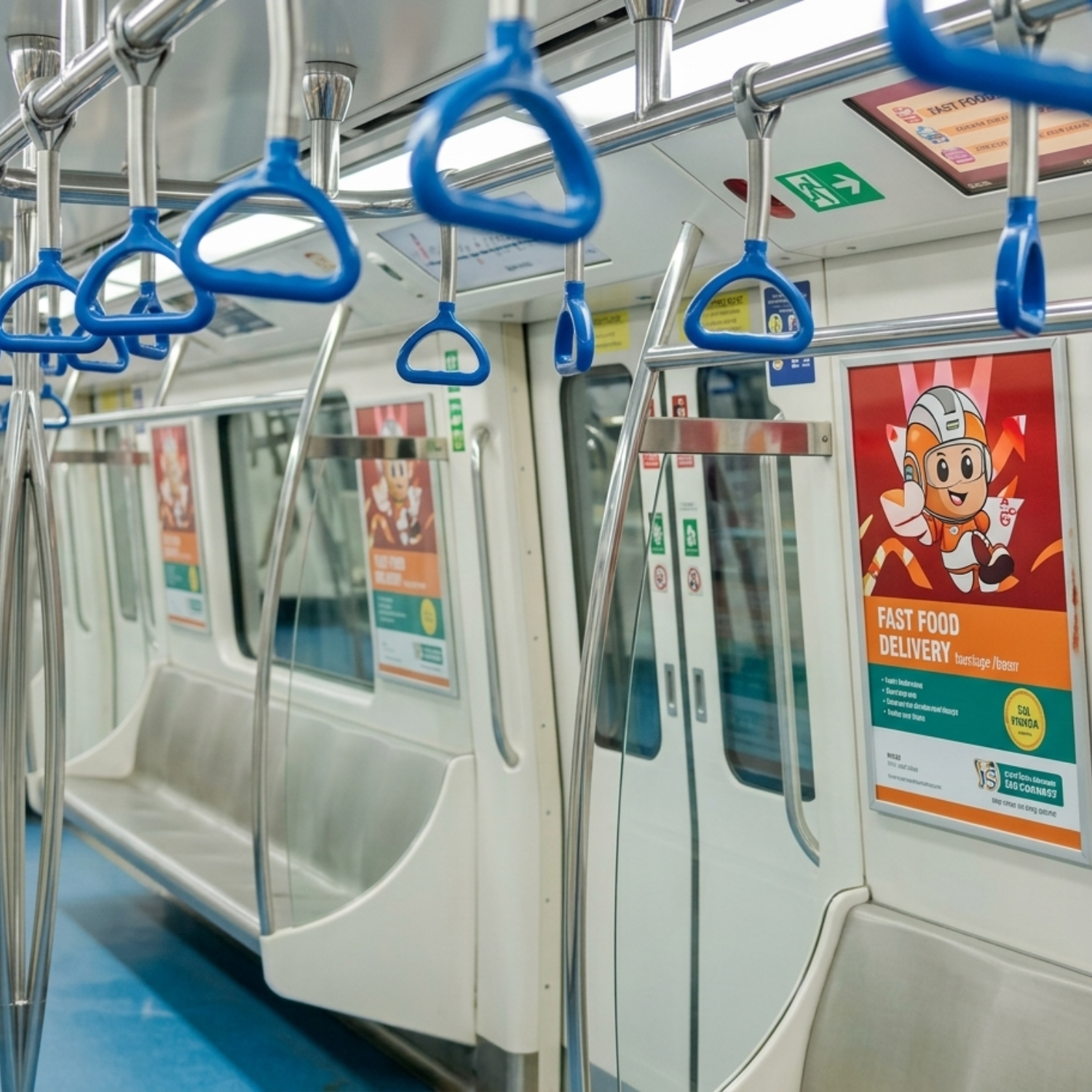 Metro advertising at Hopefarm Channasandra in Bengaluru - 