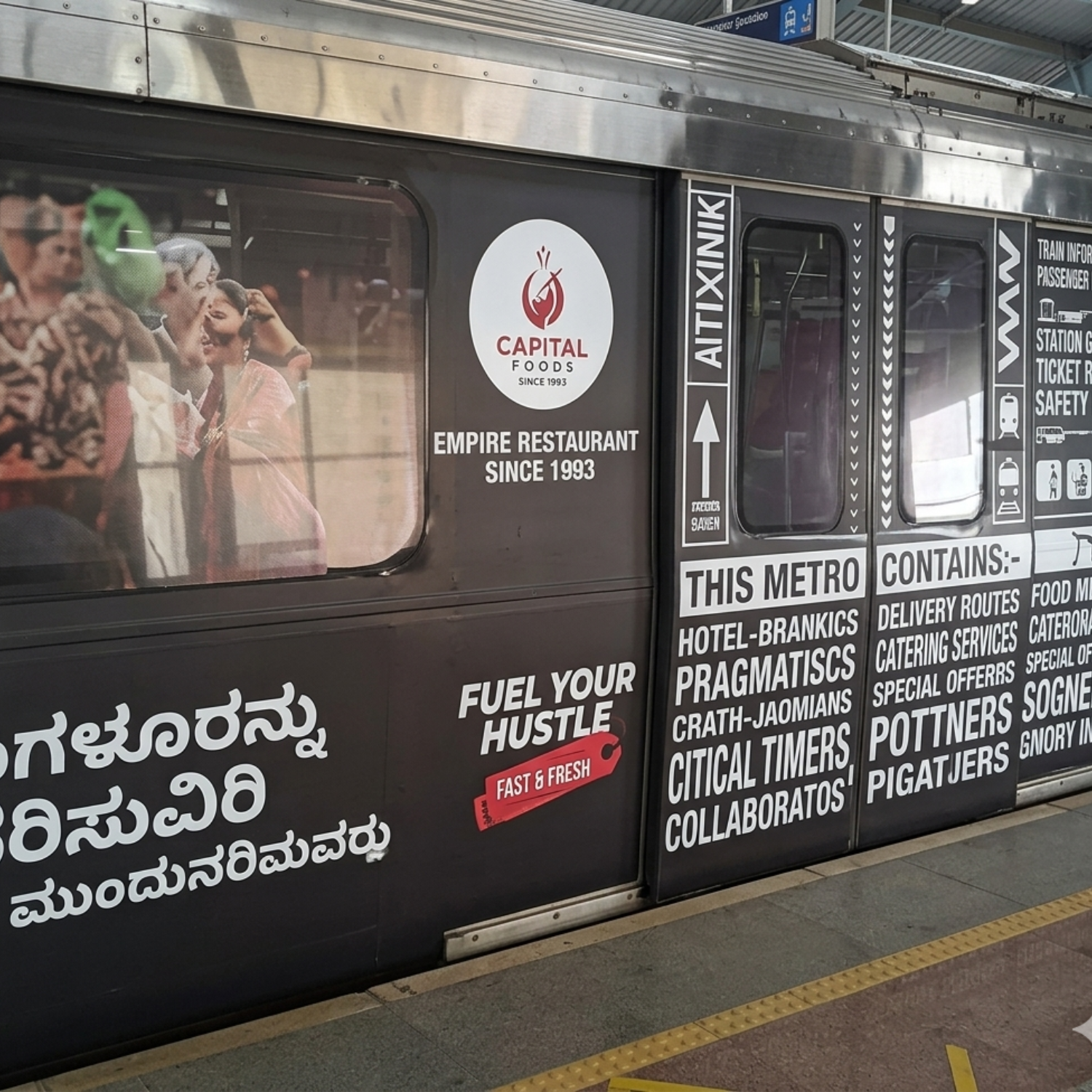 Metro Advertising Company in Kadugodi Tree Park Station, Bengaluru - 