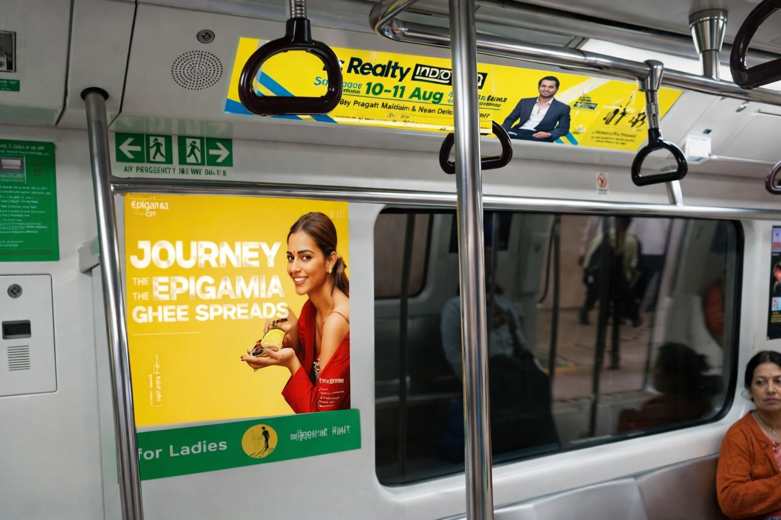 Chhoti Chaupar inside Metro Branding - 