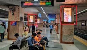 digital board advertising in Kavi Subhash in Kolkata metro - 