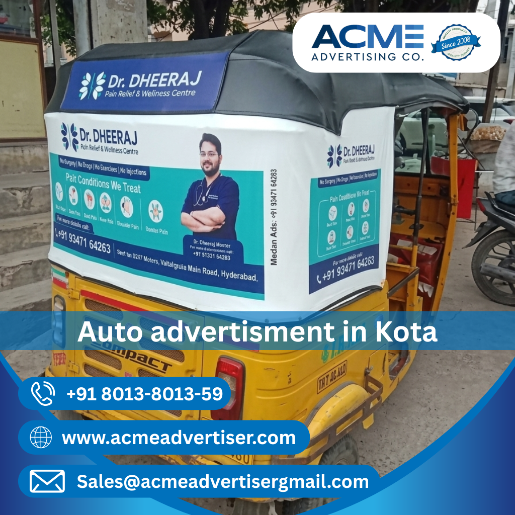 Auto Advertisement Agency In Kota - 