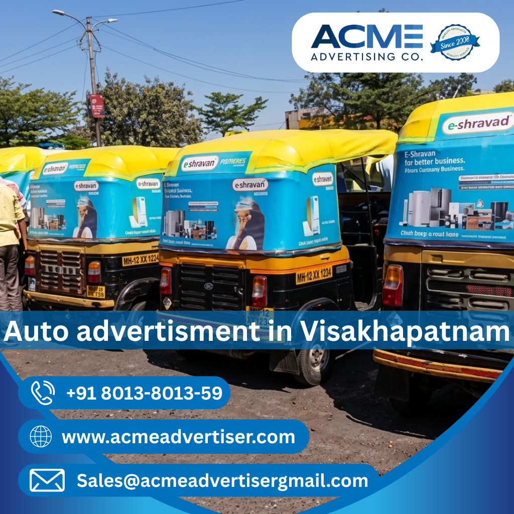 Auto Advertising Agency In Visakhapatnam - 
