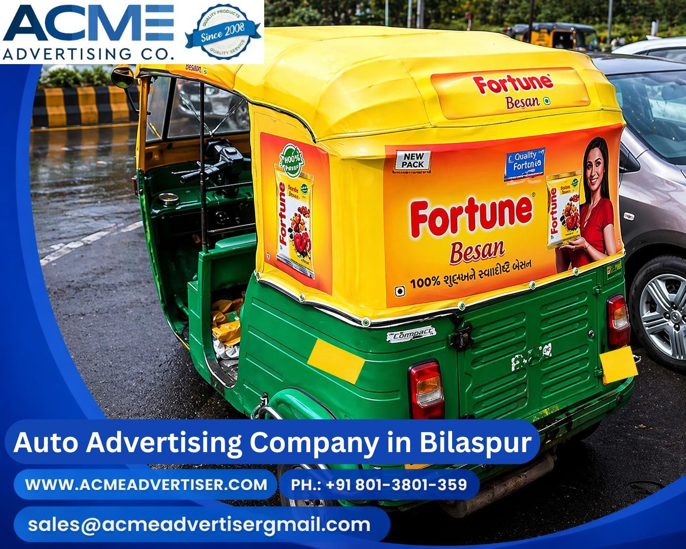 Auto Advertising Company in Bilaspur - 