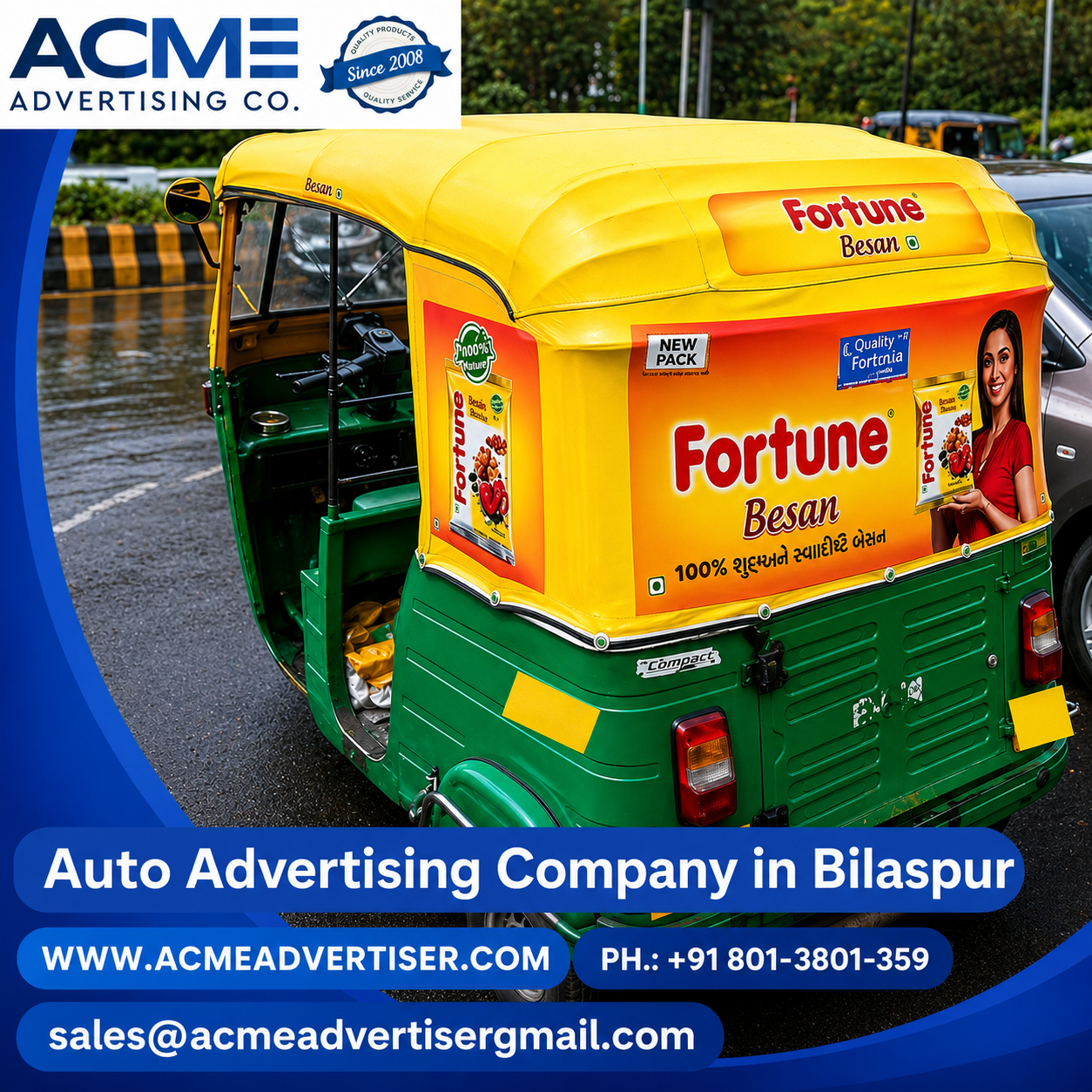 Auto Advertising Company in Bilaspur - 