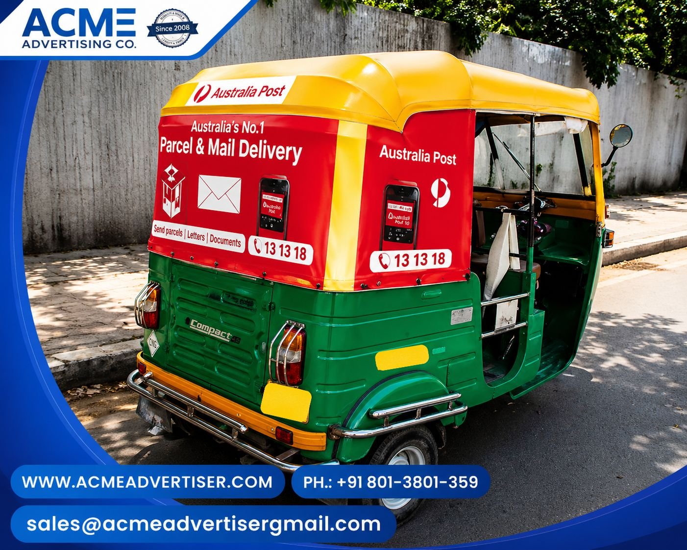 Auto Advertising Company in Lucknow - 