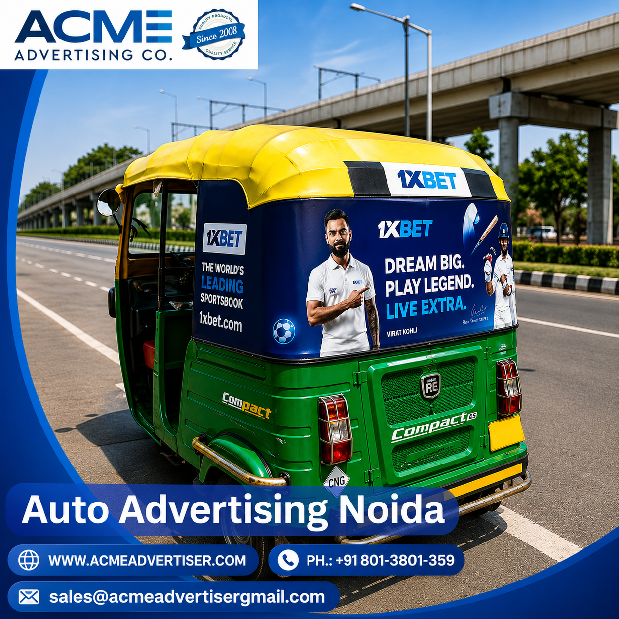 Auto Advertising Company in Noida - 