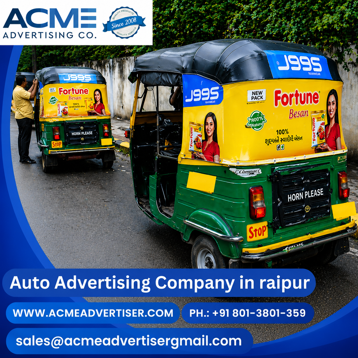 Auto Advertising Company in Raipur - 