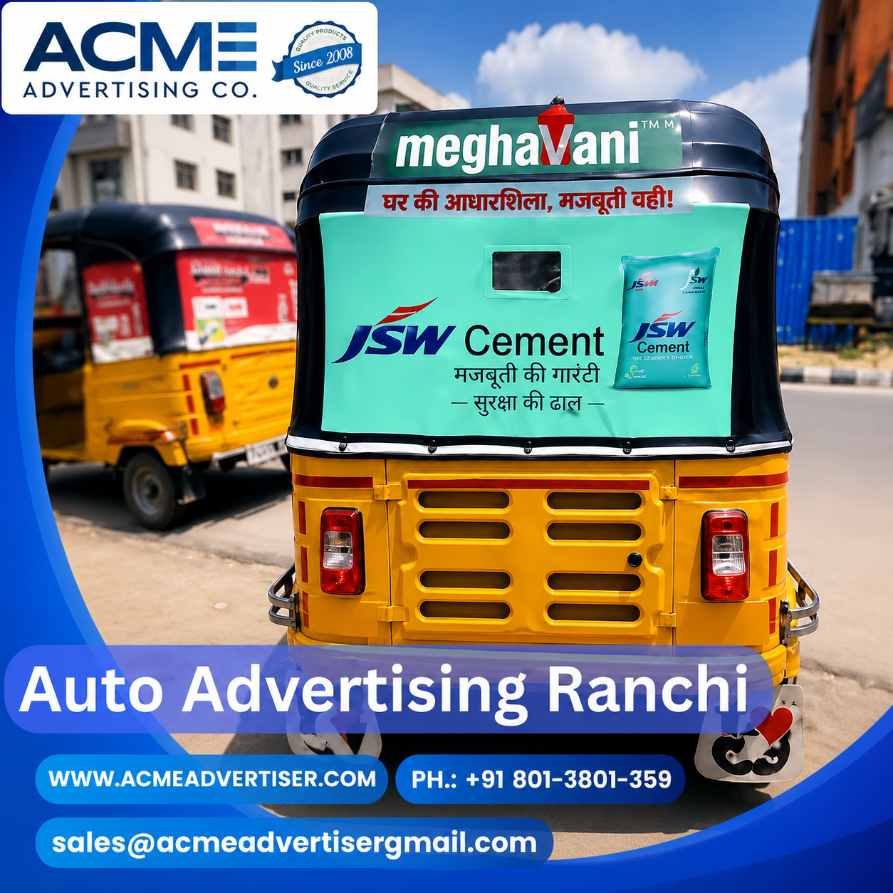 Auto Advertising Company in Ranchi - 
