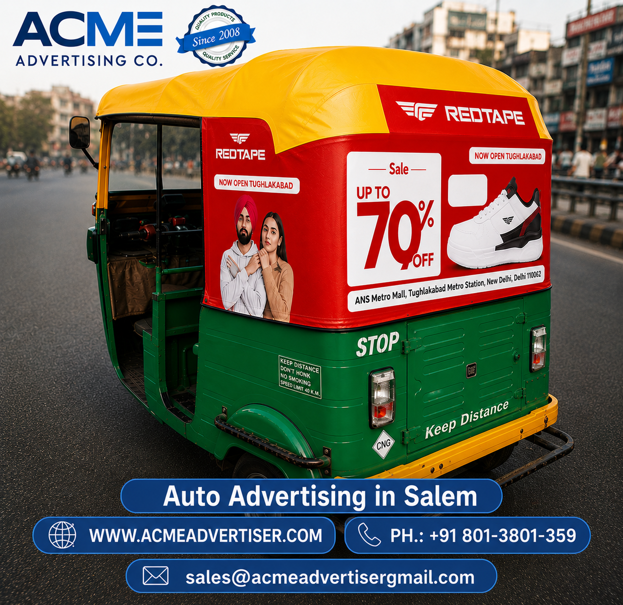 Auto Advertising Company in Salem - 