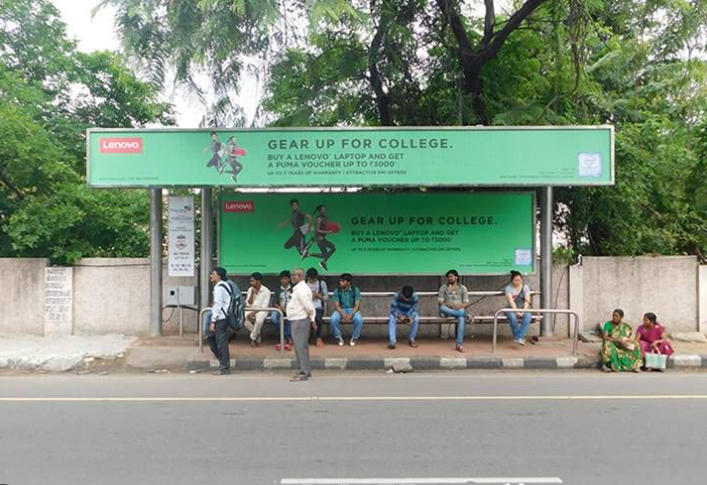 Bus Shelter Advertising Agency in Khairatabad delivering high-visibility outdoor advertising solutions by ACME Advertising Co.