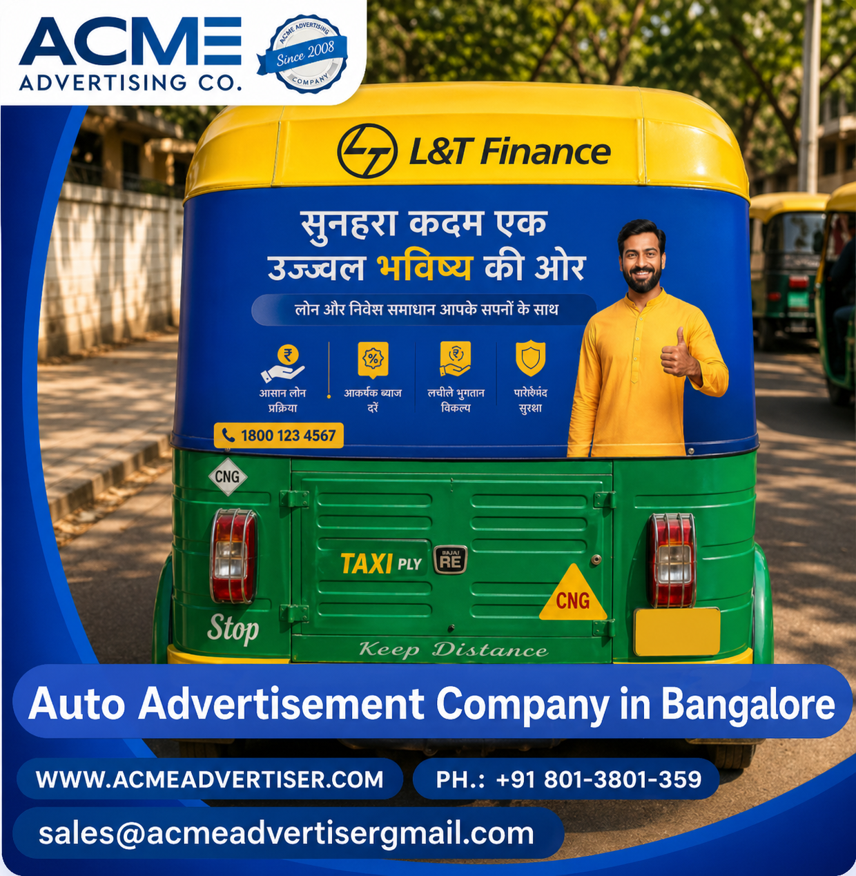 Auto Advertising company in Bangalore - 