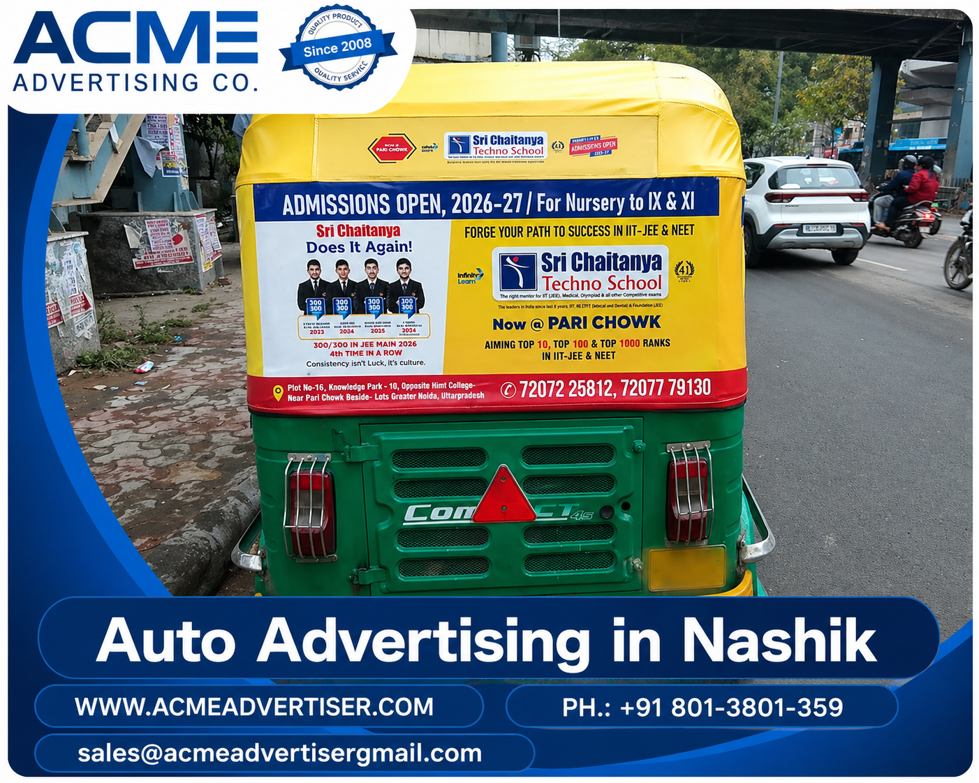 Auto Advertising Agency in Nashik – ACME - 
