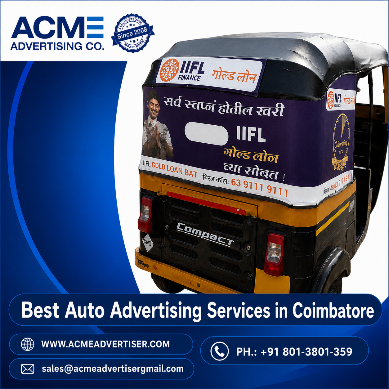 Auto Advertising Agency in Coimbatore - 