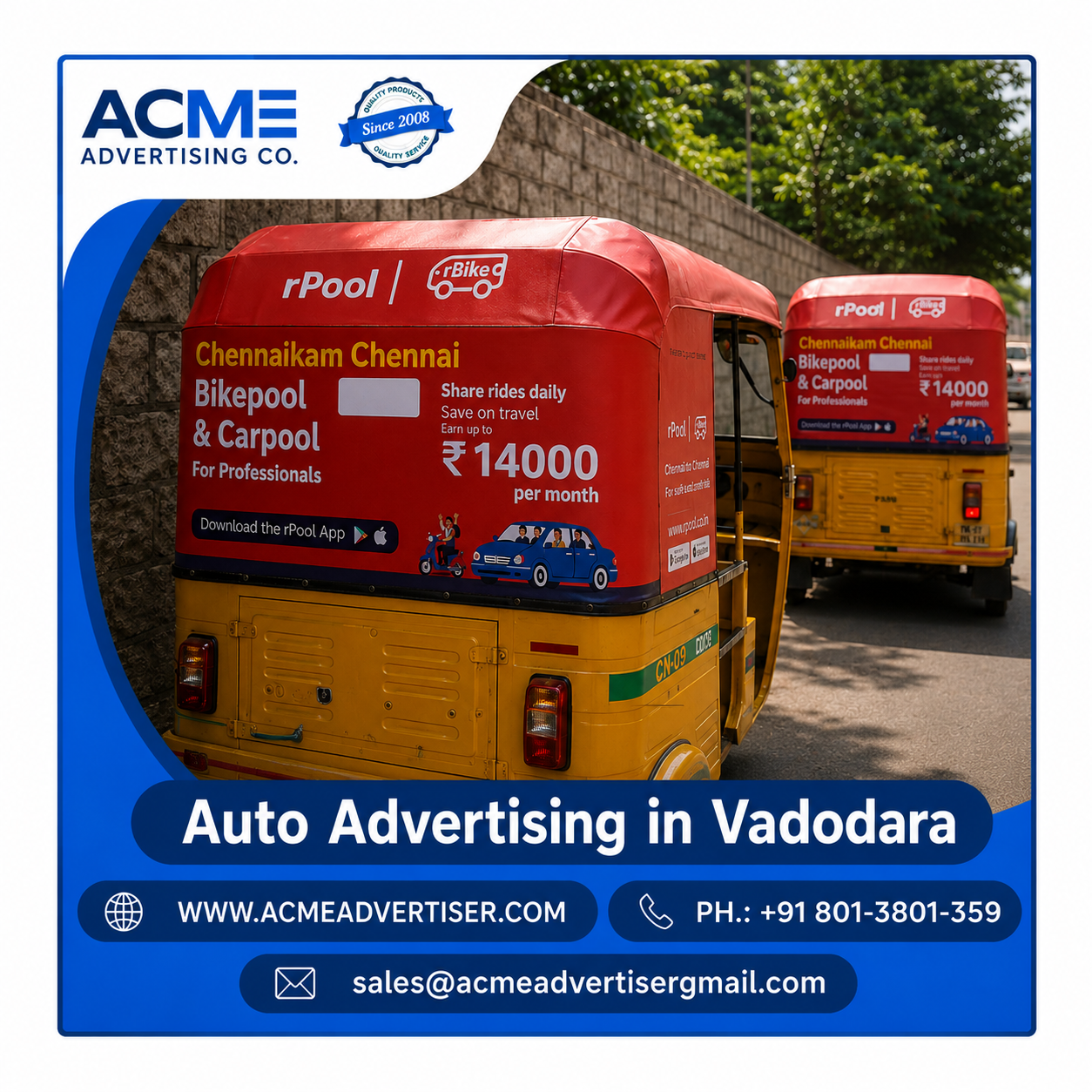 Auto Advertising Agency in Vadodara - 