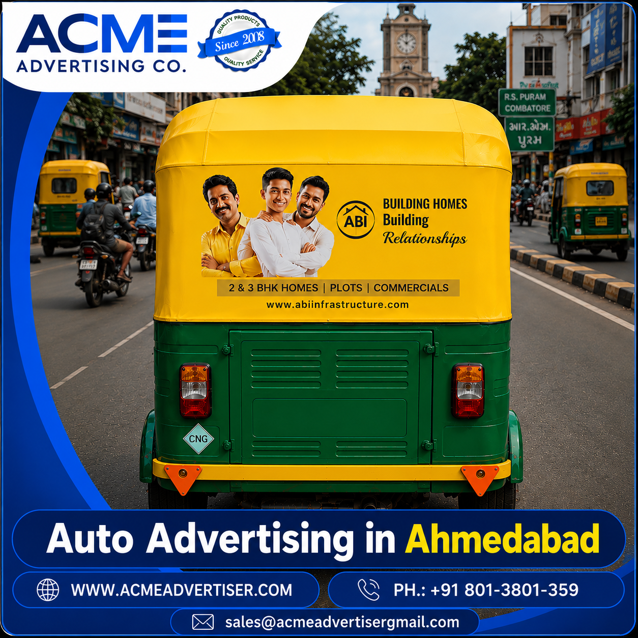 Auto Advertising Company in Ahmedabad - 