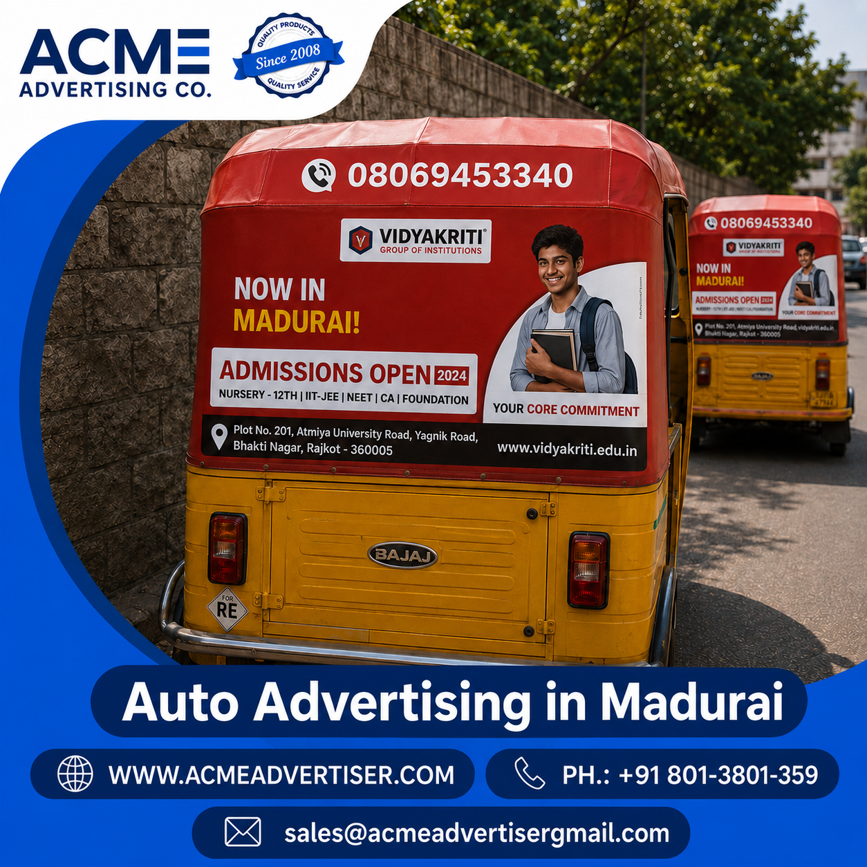 Auto Advertising Agency in Madurai - 