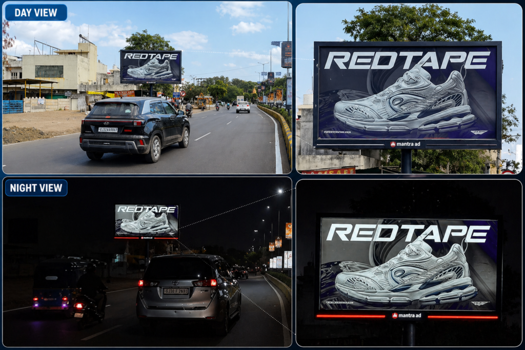 Hoarding Branding in Rajkot Kalawada, Gujrat Acme Advertiser Co.