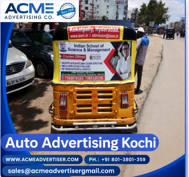 professional Auto Promotion Agency in Kochi – ACME - 