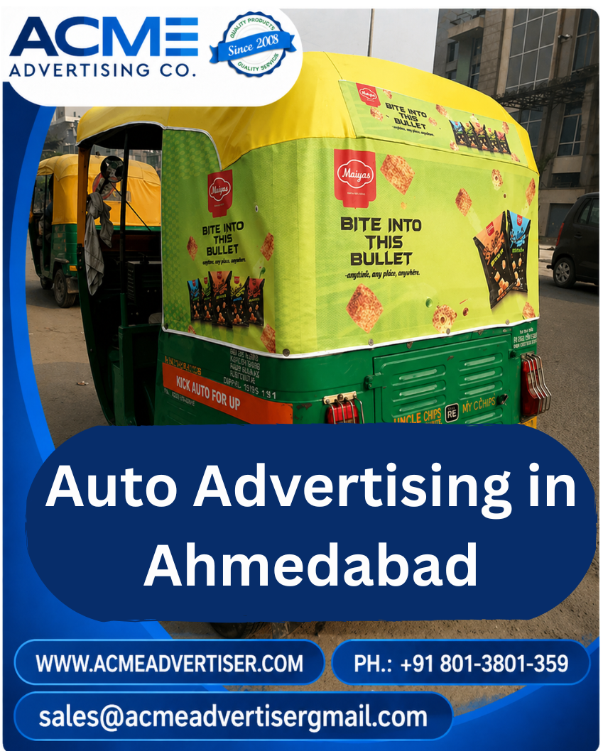 Auto Advertising Company in Ahmedabad – ACME - 