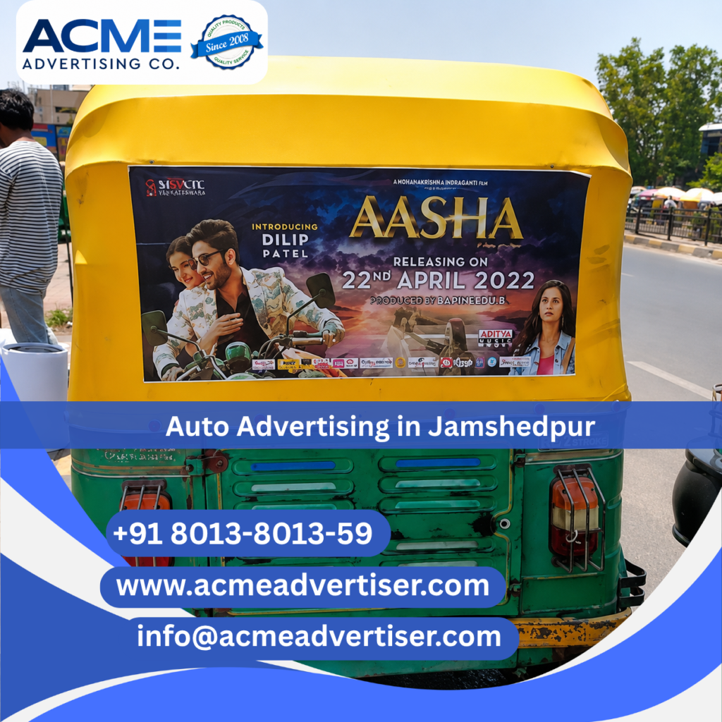 Auto Advertising Company in Jamshedpur