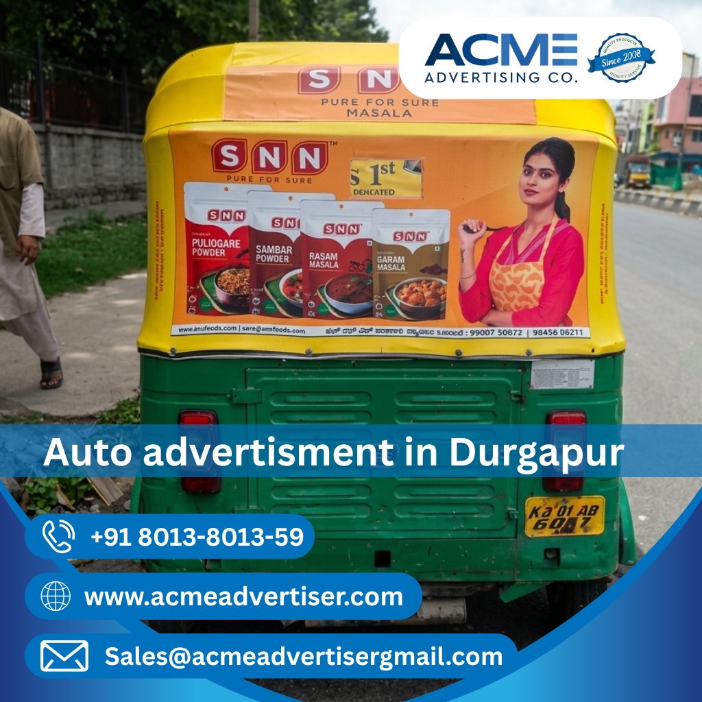 Auto Advertising Company in Durgapur - 
