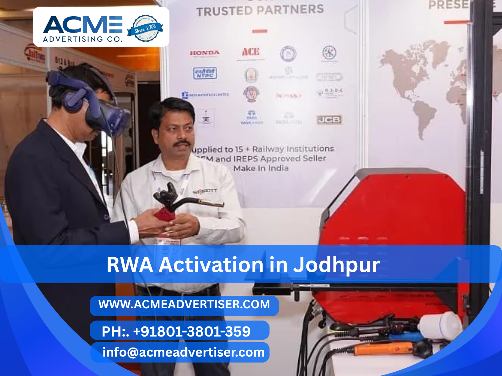 RWA Activation Company in Jodhpur Pal Road Township Areas by ACME - 