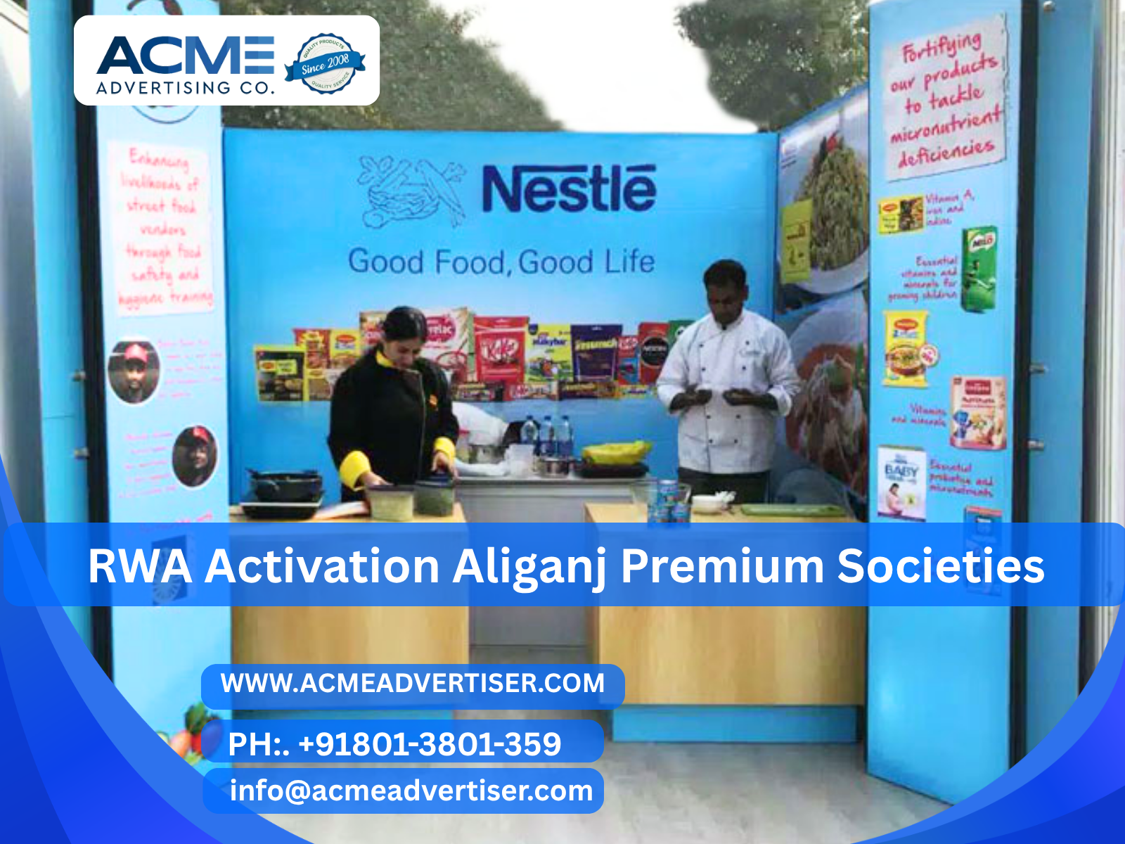 RWA Activation Company in Aliganj Premium Societies - 