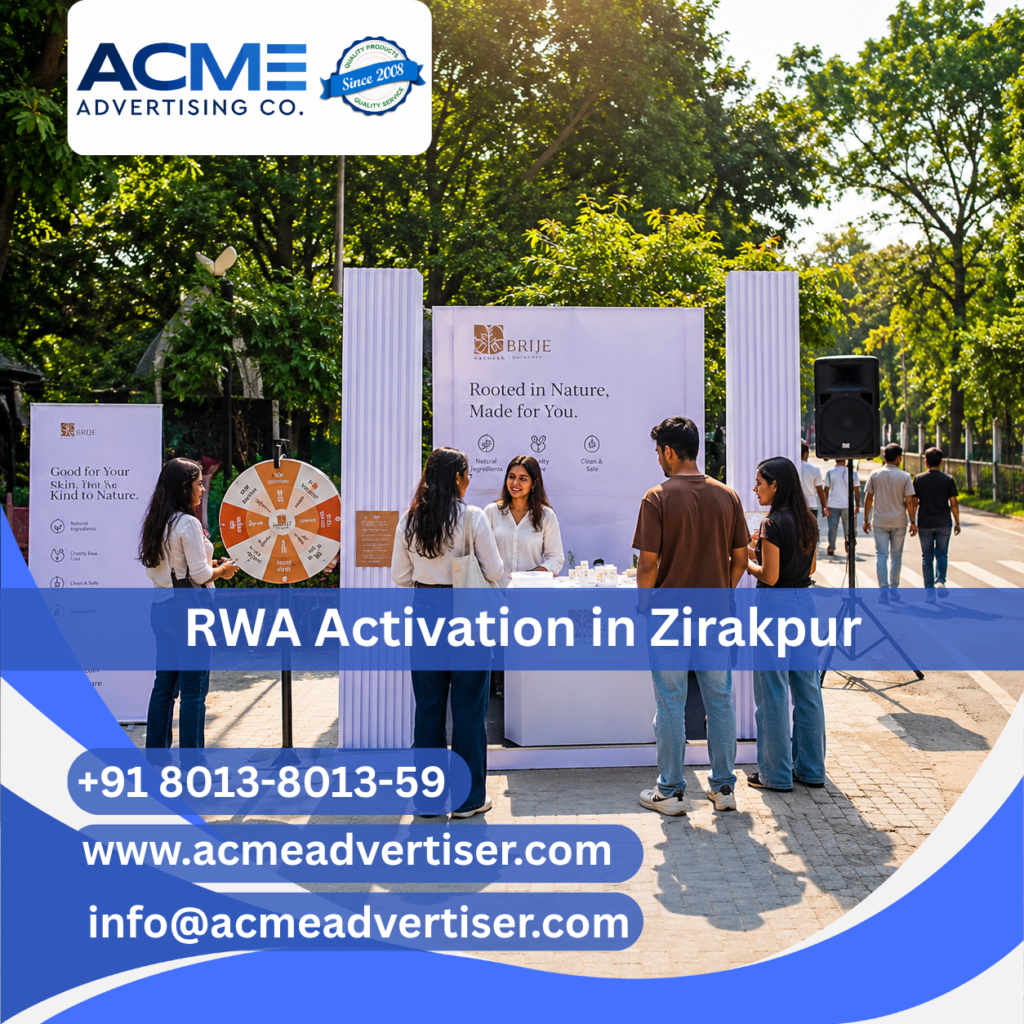 RWA Activation in Zirakpur | ACME Advertising Co.