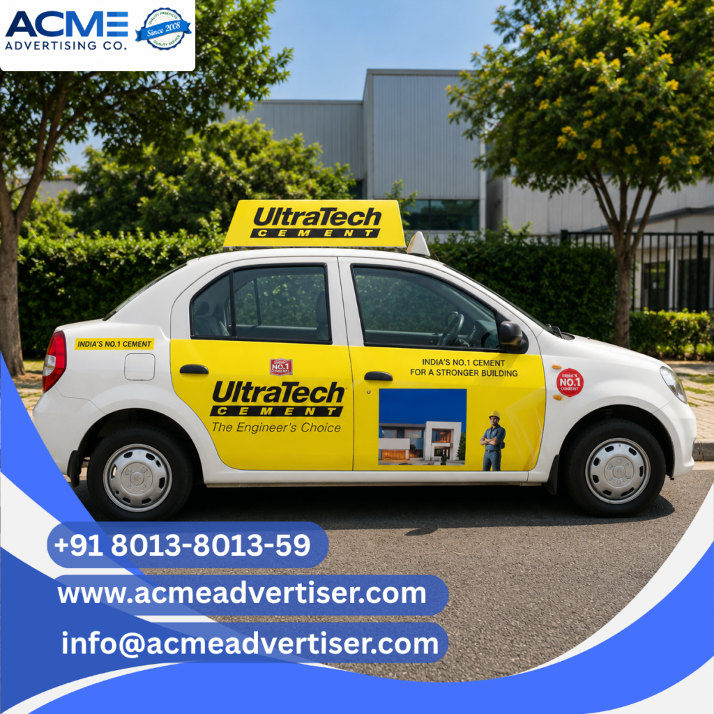 Cab Branding Advertising Company for High-Impact Outdoor Marketing