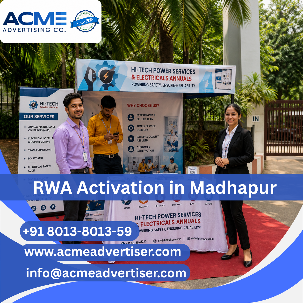 RWA Activation Company in Madhapur - 