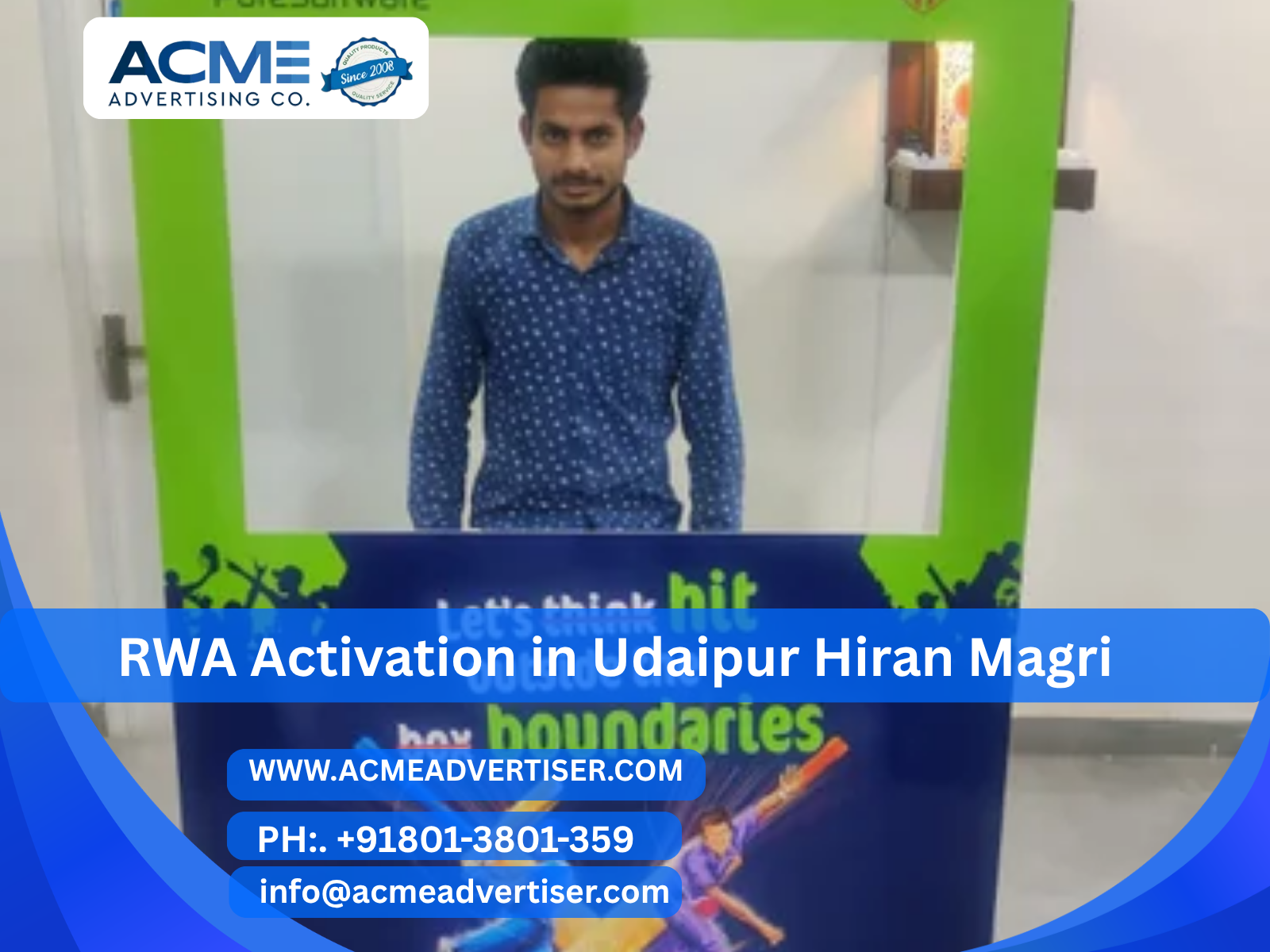 RWA Activation Company in Udaipur Hiran Magri by ACME - 