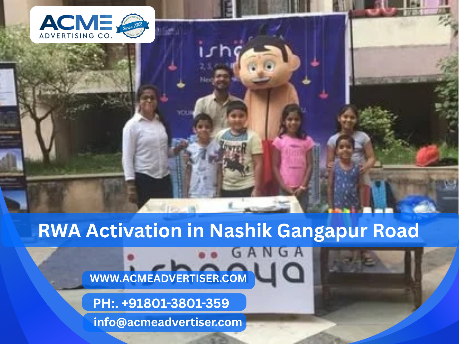 RWA Activation Company in Nashik Gangapur Road by ACME - 