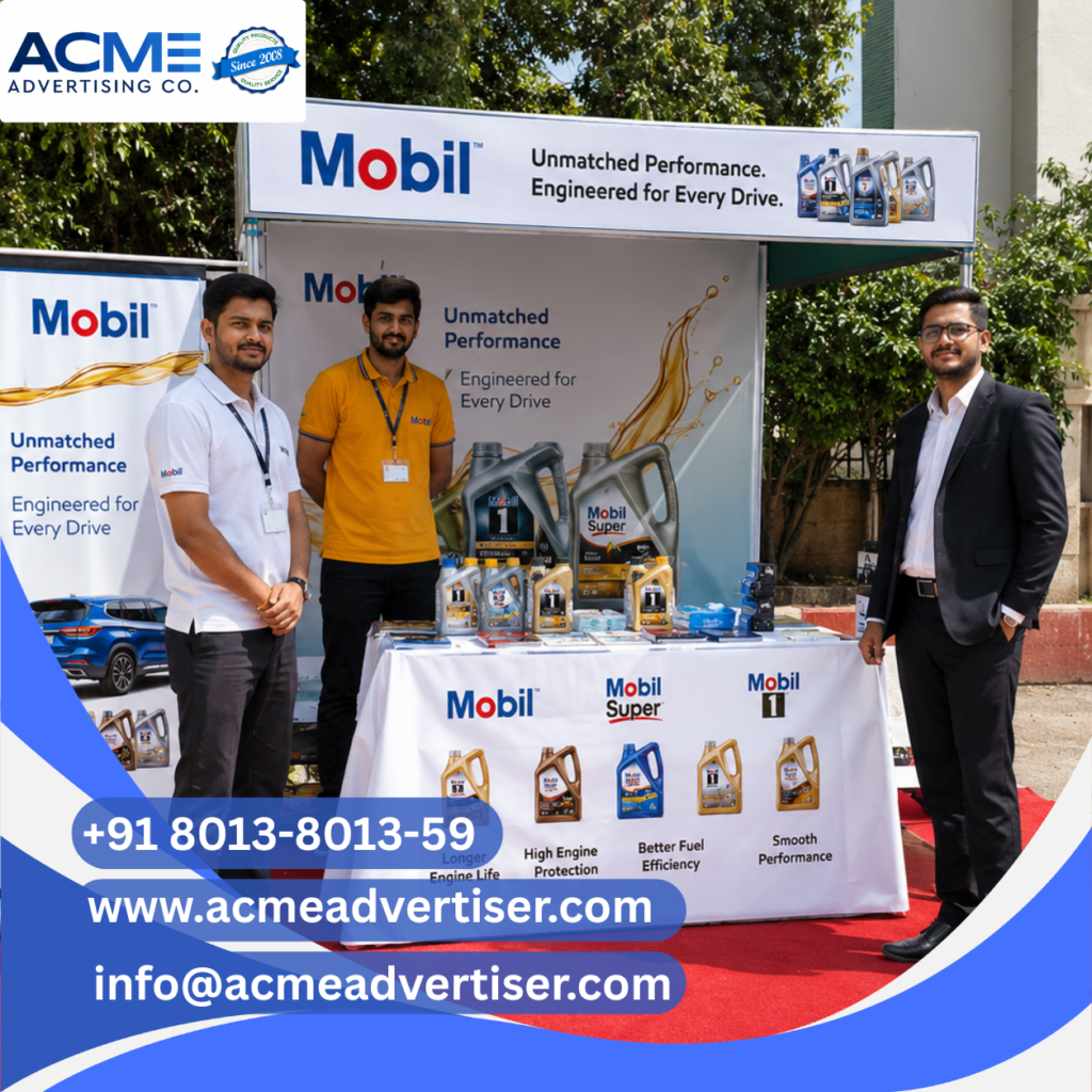 ACME Advertising Co. conducting RWA activation and residential society branding activities in Panchkula