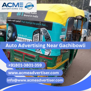 Auto Advertising Company Near Gachibowli - 