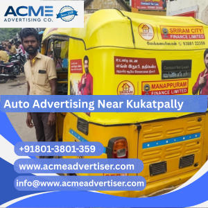 Auto Advertising Company Near Kukatpally - 