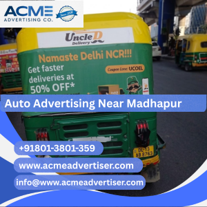 Auto Advertising Company Near Madhapur - 