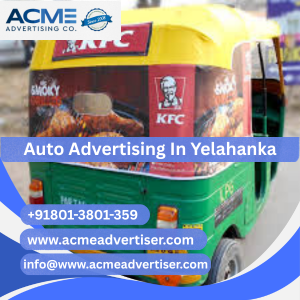 Auto Advertising Company Near Yelahanka, Bengaluru - 