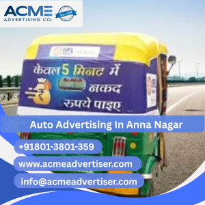 Auto Advertising Company Near Anna Nagar - 