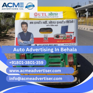 Auto Advertising Company Near Behala - 