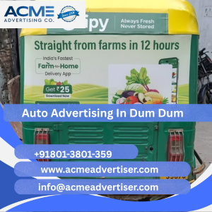 Auto Advertising Company Near Dum Dum - 