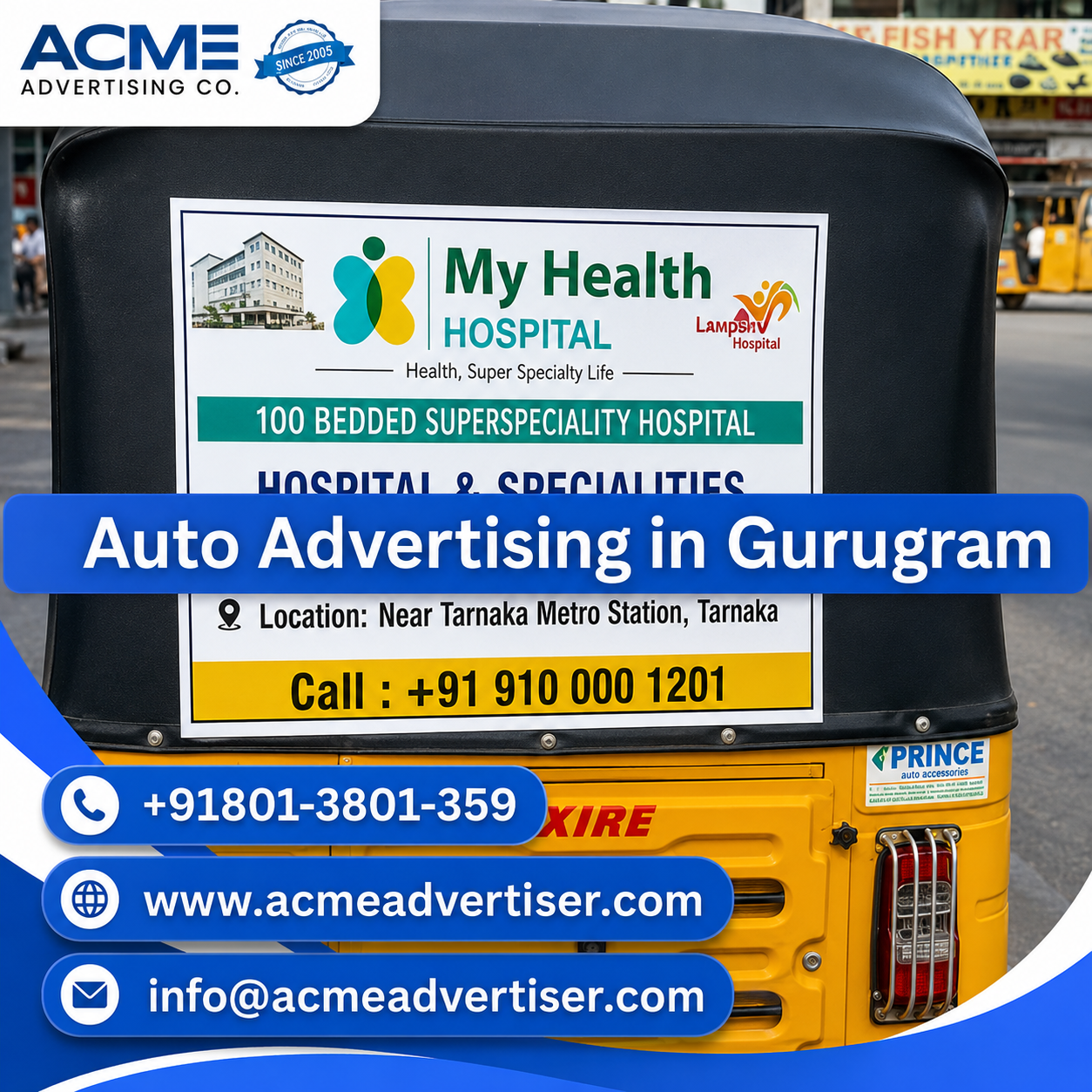 Auto Advertising Company In Gurugram - 
