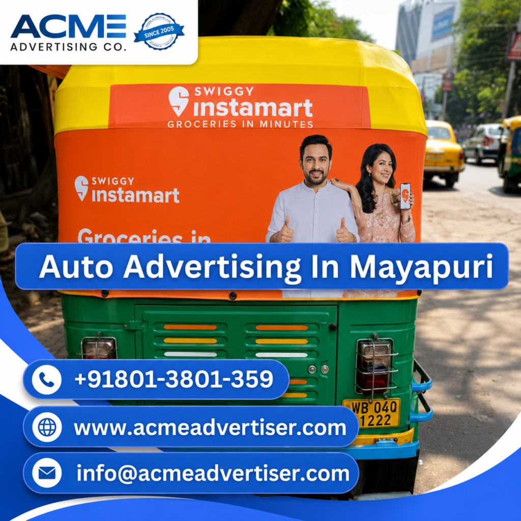 Auto Advertising Company In Mayapuri