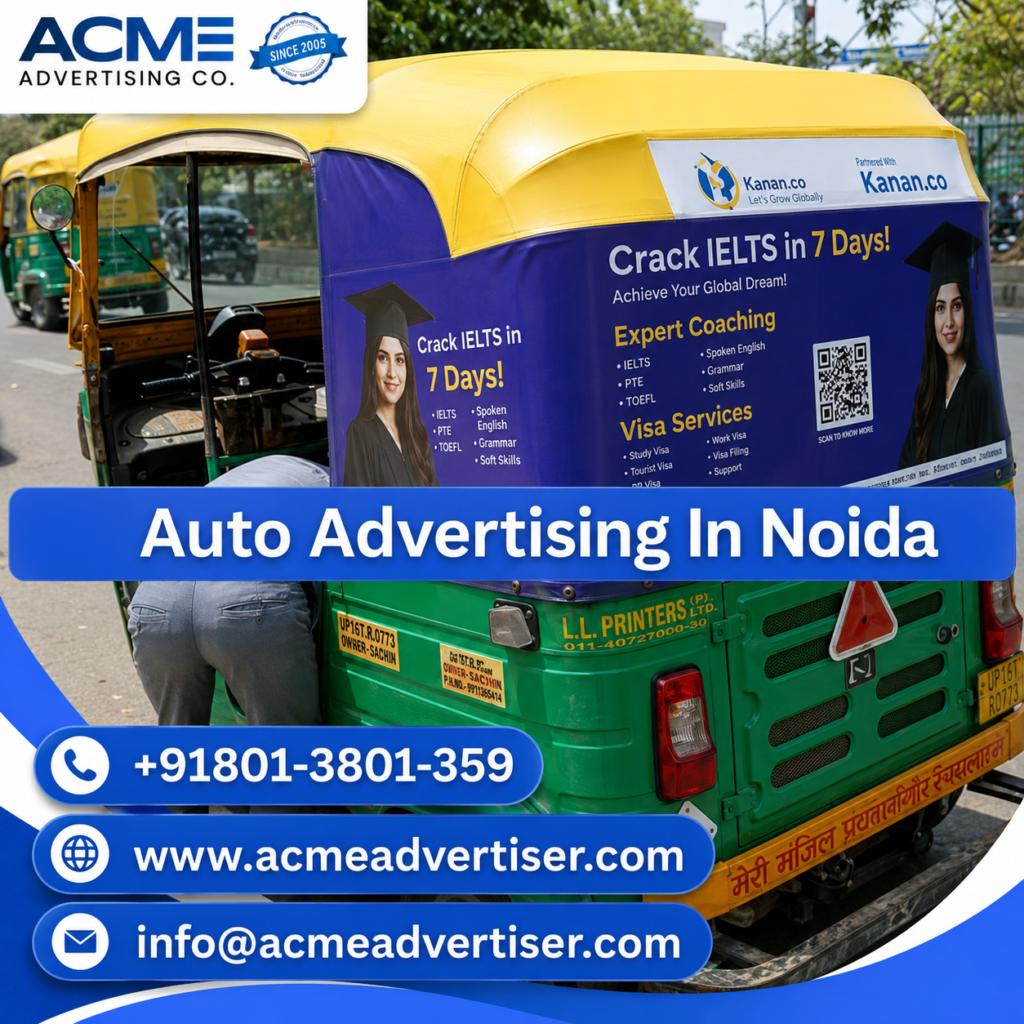 Auto Advertising Company In Noida