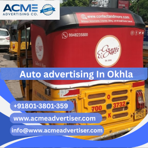 Auto Advertising Company In Okhla Industrial Area - 