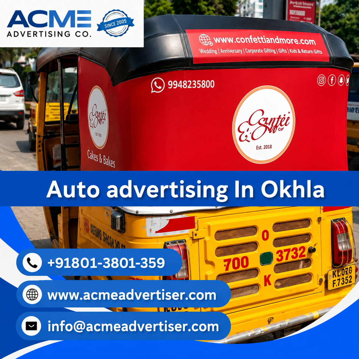 Auto Advertising Company In Okhla Industrial Area - 