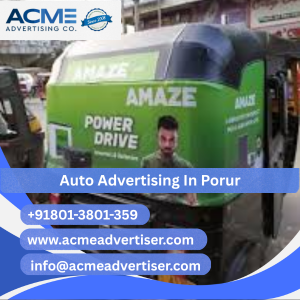 Auto Advertising Company Near Porur - 