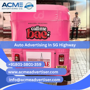 Auto Advertising Company Near SG Highway - 