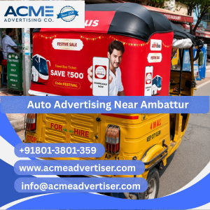 Auto Advertising Company Near Ambattur - 