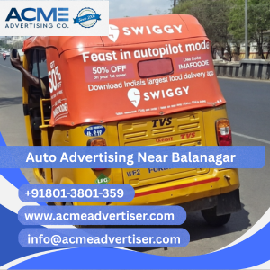 Auto Advertising Company Near Balanagar - 